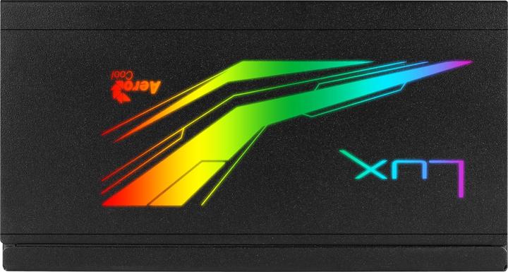 Immagine prodotto AeroCool Alimentatore Lux RGB 550M 550 W Nero (550 W)