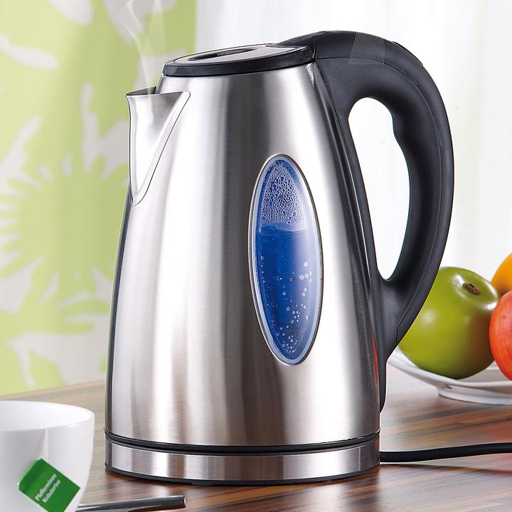 Actual product image Rosenstein & Söhne Stainless steel water boiler with lime filter (1.70 l)