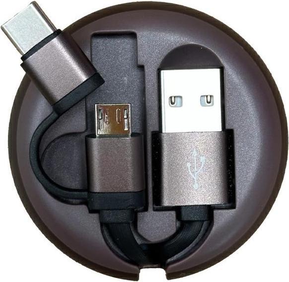 Produktbild Richmond & Finch USB-C USB-Kabel – microUSB 0,9 m Schwarz (CWTYPE-207) (0.90 m, USB 3.0)