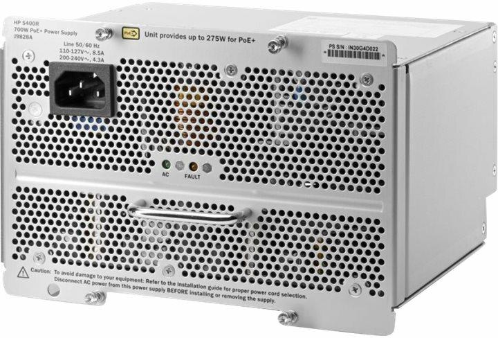Actual product image Aruba E, 5400R PoE+, zl2, Power Supply (700 W)