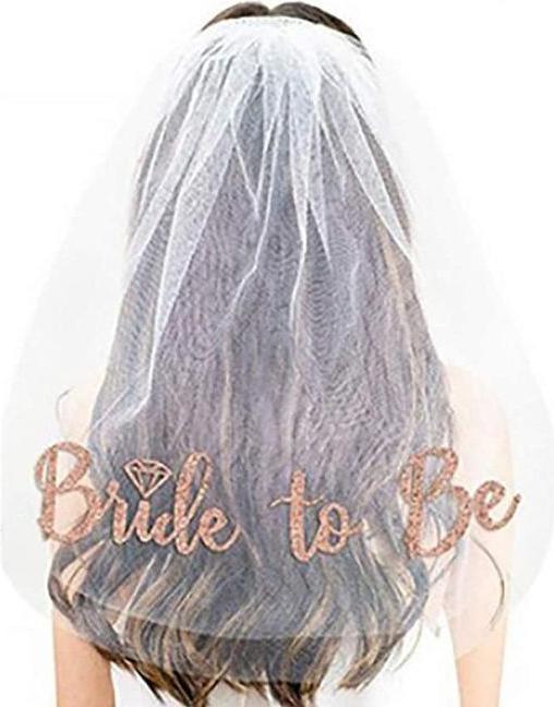 Actual product image MU Style Veil Series Veil Bride to Be