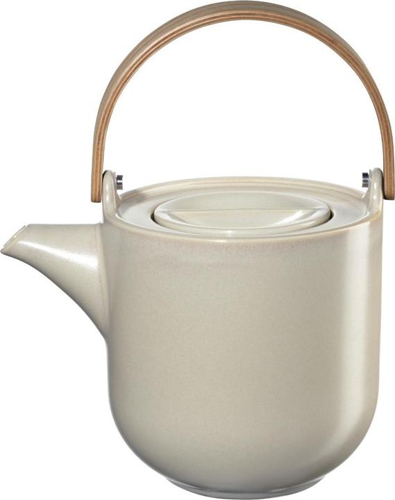 ASA Selection COPPA Teekanne mit hellem Holzgriff tofu 1,0l (1 l)
