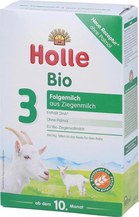 Produktbild Holle Bio-Folgemilch auf Ziegenmilchbasis 3, 400 g Pulver (400 g, ab 10 Monaten)