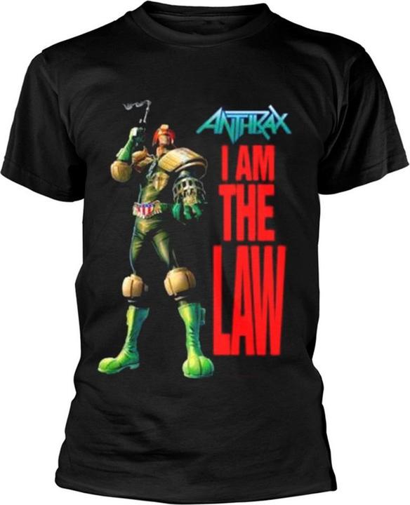 Anthrax I Am The Law TShirt
