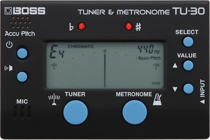BOSS (Electronics) TU-30 Tuner & Metronom