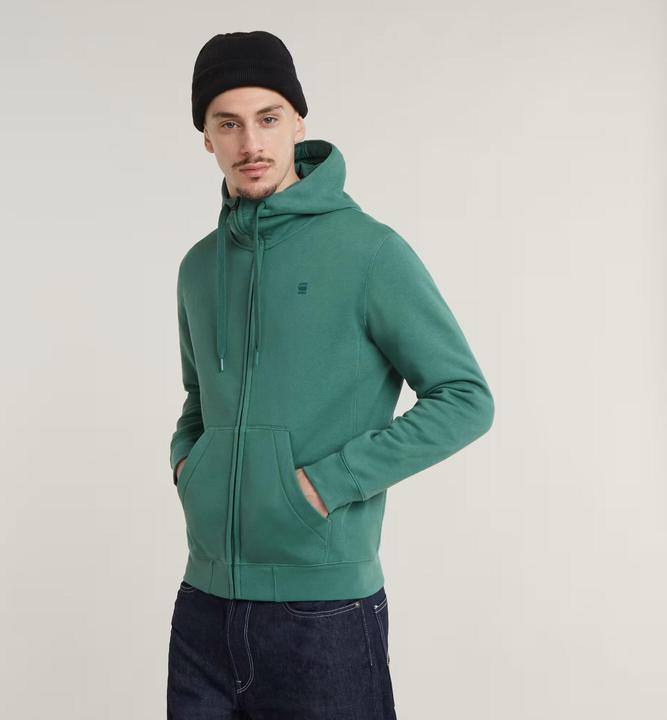 Produktbild G-Star Sweatjacke Sportlich Bequem sitzend Premium core hdd zip sw l/s (S)
