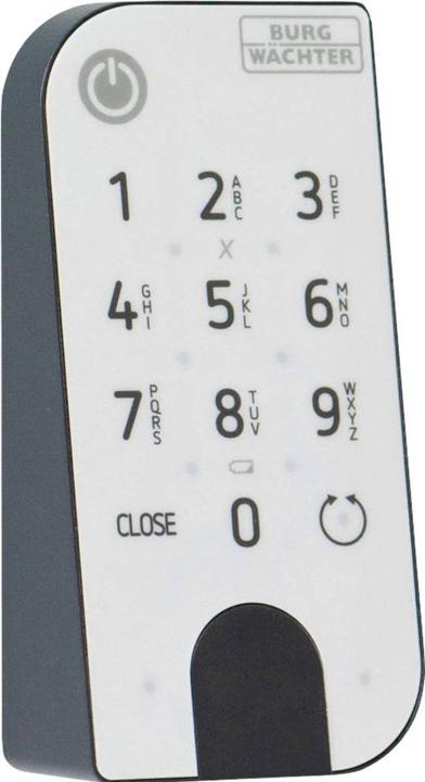 Burg Wächter 50711 Codeschloss IP53 Bluetooth-fähig (Elektronische Zahlenkombination)