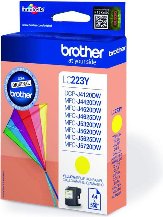 Actual product image Brother Lc-223 (Y)