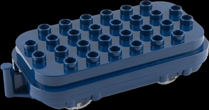 Actual product image LEGO Eisenbahn Lokomotive Motor in Blau - 10874 10875 NEU! Menge 1x (10875)