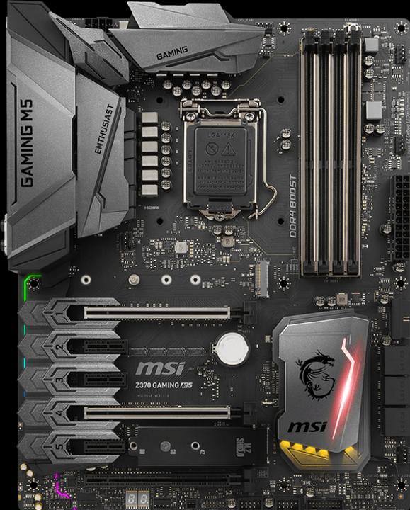 MSI Z370 Gaming M5 (LGA 1151, Intel Z370, ATX)