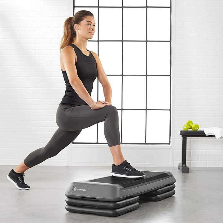 Productafbeelding Springos Aerobic Step Board, zwart