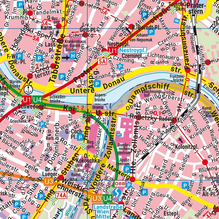 Produktbild Wien, Stadtplan 1:25.000, freytag & berndt