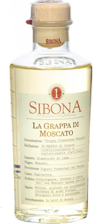 Immagine prodotto Sibona Grappa di Moscato (1 x 50 cl)