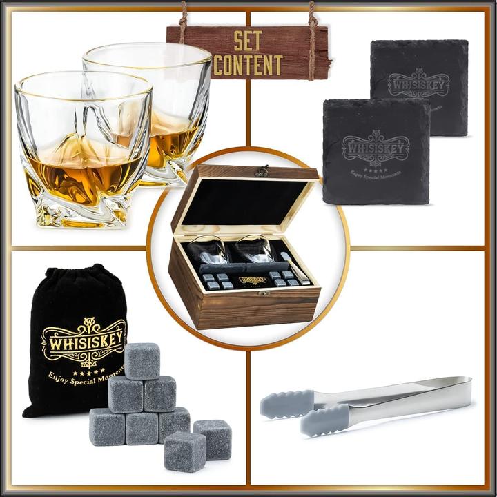 Actual product image Whisiskey Whisky Glasses Set (3.10 dl, 1 x, Whisky glass)