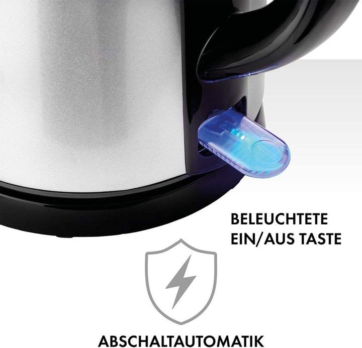 Produktbild Zwilling Wasserkocher 36420-012, Silber/Schwarz (1.20 l, EU-Stecker)
