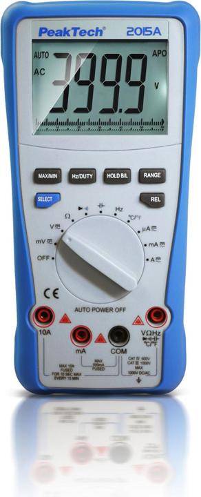 Image du produit Peaktech P 2015 A Multimètre numérique True RMS (CAT III 1000V, CAT IV 600V)