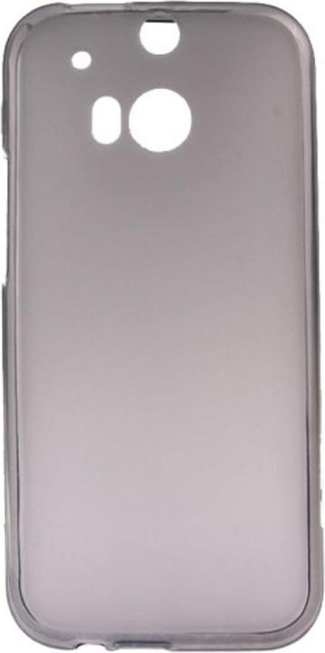 Produktbild König Design Handyhülle Transluzente TPU Tasche für HTC One 2 M8 Grau (HTC One M8)
