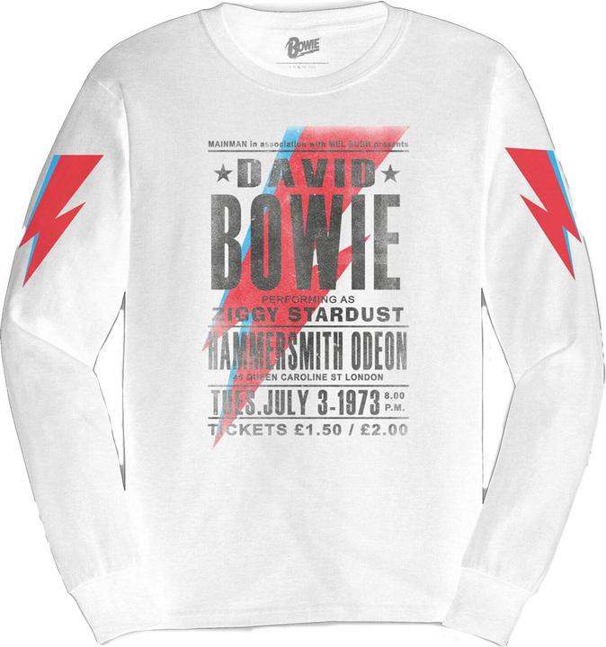 Image du produit David Bowie - T-shirt HAMMERSMITH ODEON - Adulte (M)