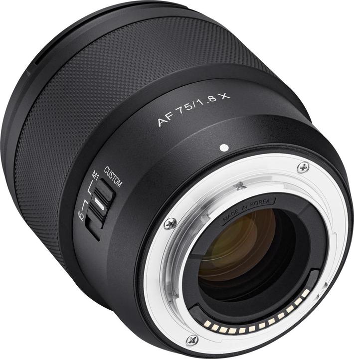 Image du produit Samyang AF 75mm F1,8 Fuji X (Fujifilm X, APS-C / DX)
