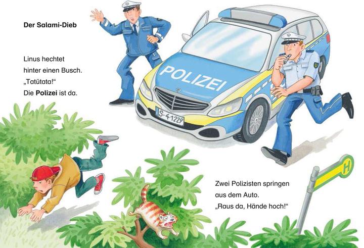 Produktbild Leselöwen 1. Klasse - Polizist für einen Tag (Deutsch, Henriette Wich, Lisa Althaus, 2017)