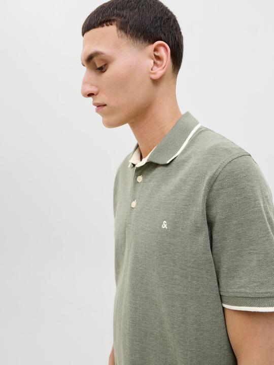 Produktbild Jack & Jones Einfarbig Hemdkragen Poloshirt Poloshirt (L)