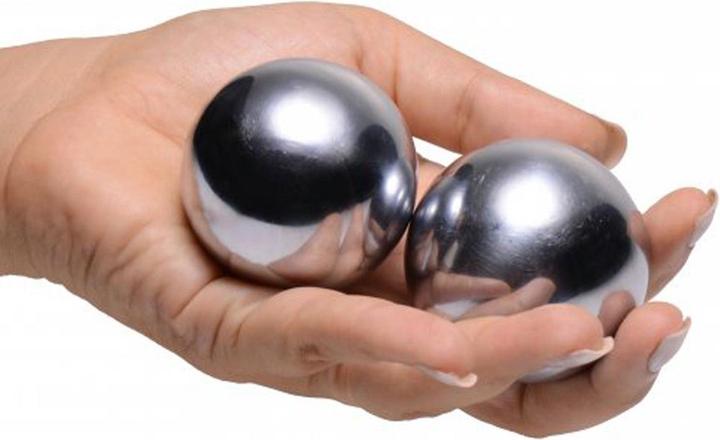 Actual product image Master Series Titanica Extreme Stalen Vagina Balletjes