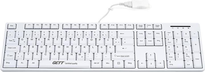 Actual product image Gett TKL-105 CleanType Easy Basic (DE, Cable)