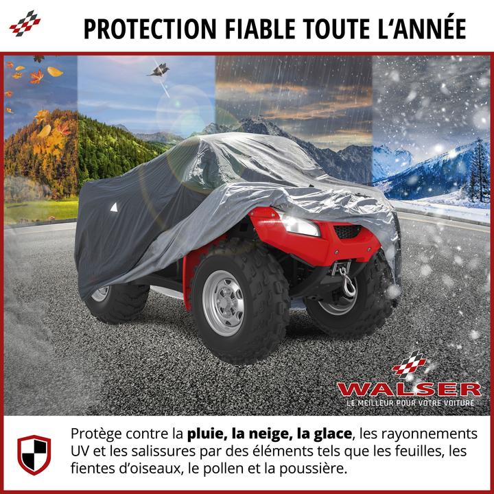 Actual product image Walser Quad Cover All Weather Plus, Cover for Off-Road Vehicles Size S black