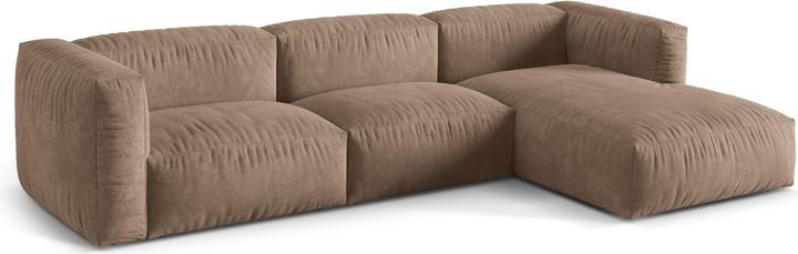 Image du produit Micadoni Canapé D'Angle Droit Modulaire, "Martina", 3 Places, 332x176x75 Fabriqué en Europe (Canapé d'angle)