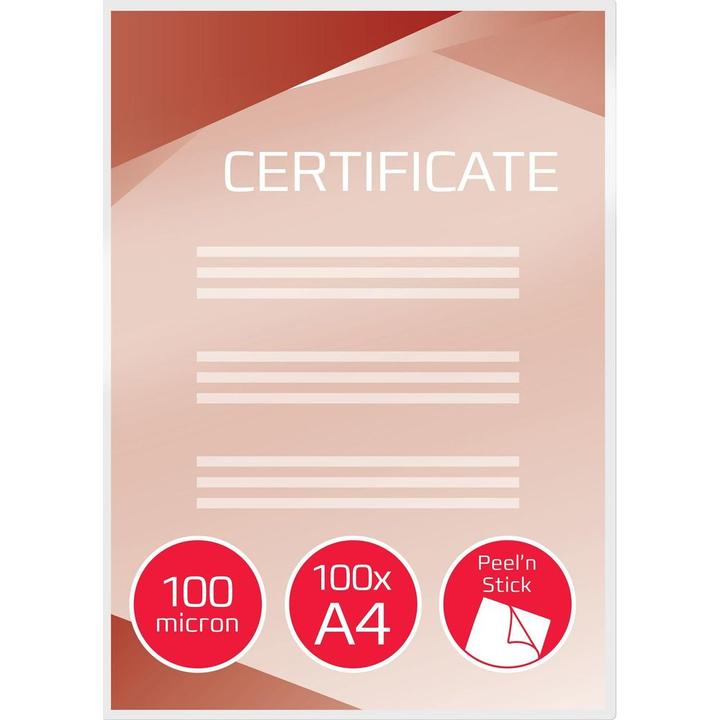 Immagine prodotto GBC Busta per la laminazione con carta staccabile (A4, 100 Pezzo/i, 200 µm)