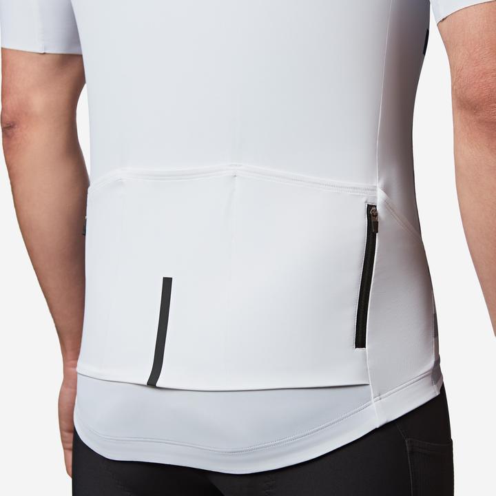 Actual product image Van rysel Rennrad Fahrradtrikot Sommer kurzarm Herren Slimfit Endurance 2 weiss/blau (XXL)