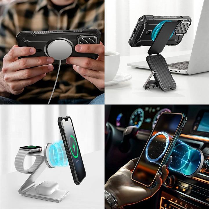 Actual product image Supcase - Unicorn Beetle XT MagSafe - iPhone 16e - Black (Apple iPhone 16e)
