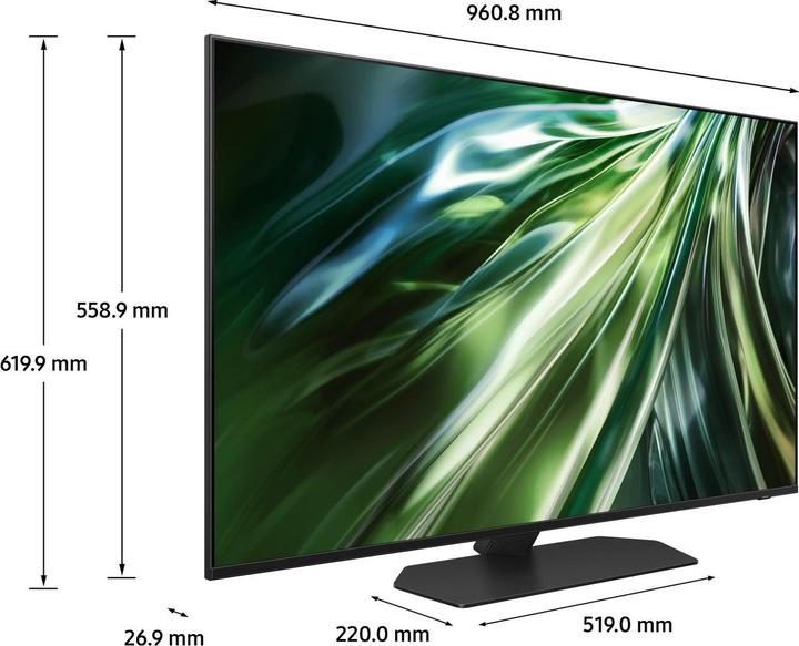 Produktbild Samsung QN90D TV 43" NEO QLED 4K SMART TV (2024) TQ43QN90DATXXC (43", QN90D, NeoQLED, 4K, 2024)