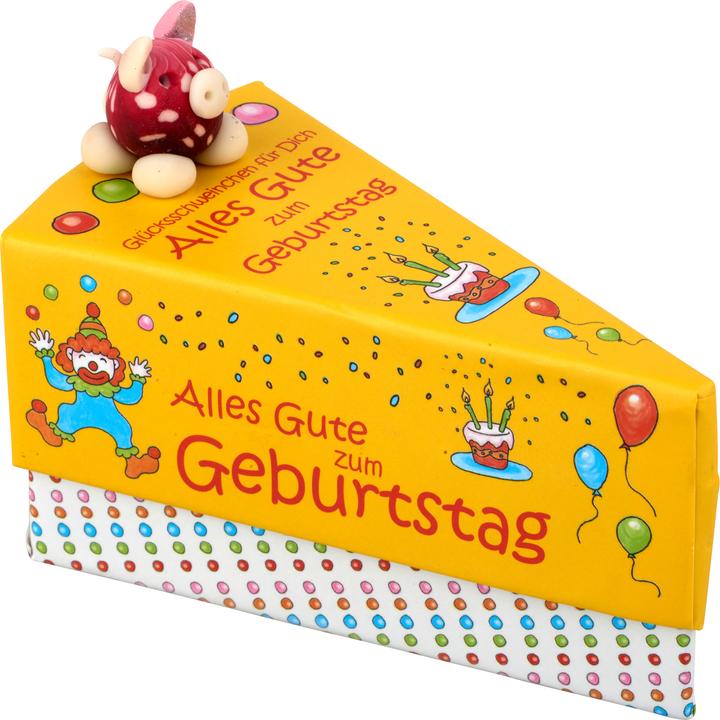 Produktbild Hergo Tortenstück für Geldgeschenk "Alles gute zum Geburtstag" (Geschenktüte, 1 x)
