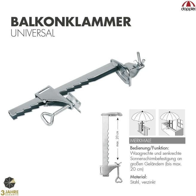 Produktbild Swisspet Balkonklammer