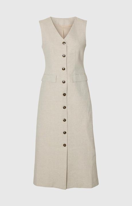 Produktbild Selected Femme Ärmelloses Kleid aus Leinengemisch (40)