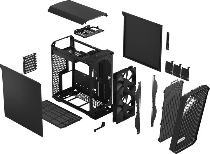 Immagine prodotto Fractal Torrent Compact Nero Solido (ATX, mATX, Mini-ITX, E-ATX)