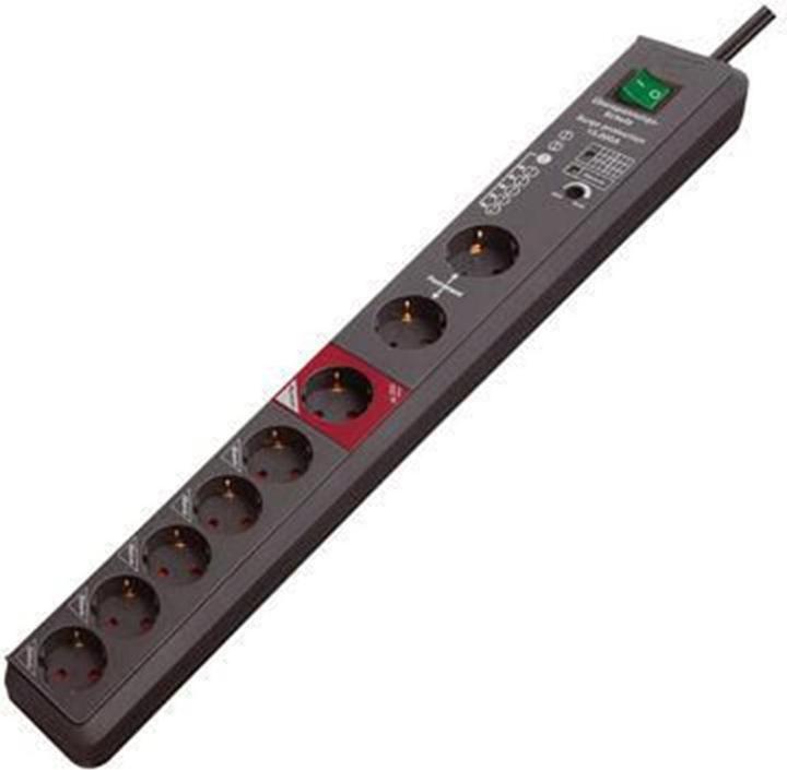 Actual product image Brennenstuhl Secure-Tec (8 x, CEE 7/7, 3 m)