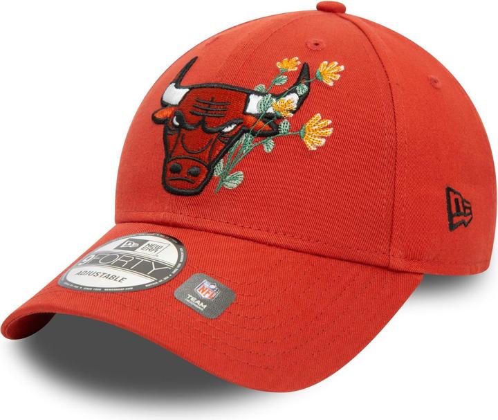 New Era 9Forty Strapback Cap - FLOWER Chicago Bulls