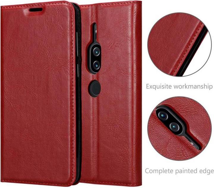 Productafbeelding Cadorabo Boek Onzichtbare Magneethoes (Sony Xperia XZ2 Premium)