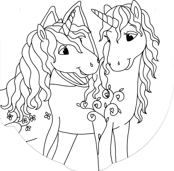 Produktbild Glücks-Malbuch (Einhorn-Paradies)