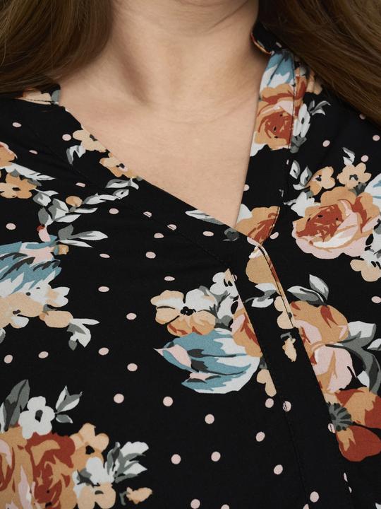 Image du produit Only Robe curvy à manches 3/4 en viscose (42)