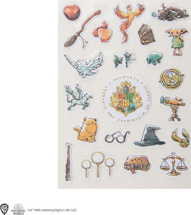 Produktbild Cinereplicas Harry Potter Puffy Sticker Hogwarts Essential