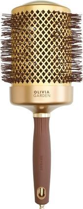 Immagine prodotto Olivia Garden Expert Blowout Shine Setole ondulate Oro e Marrone 80 mm