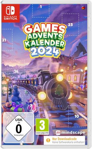 Immagine prodotto Mindscape Calendario dell'Avvento dei giochi 2024 (Switch, DE)