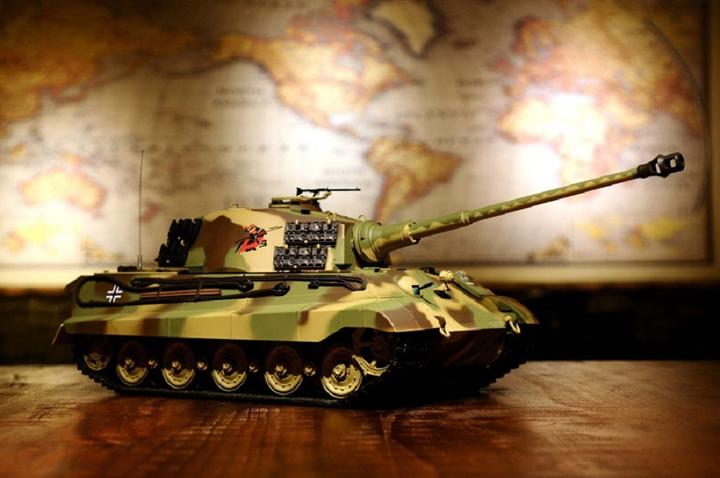 Image du produit Es-toys Heng Long, réservoir RC, King Tiger (RTR Prêt à fonctionner)