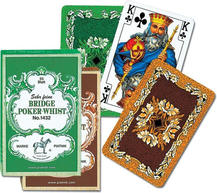 Actual product image Piatnik Bridge Poker Whist (German)