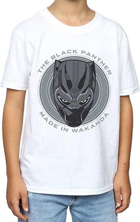 Image du produit Black T-shirt en coton Made In Wakanda pour garçons (140, 146)