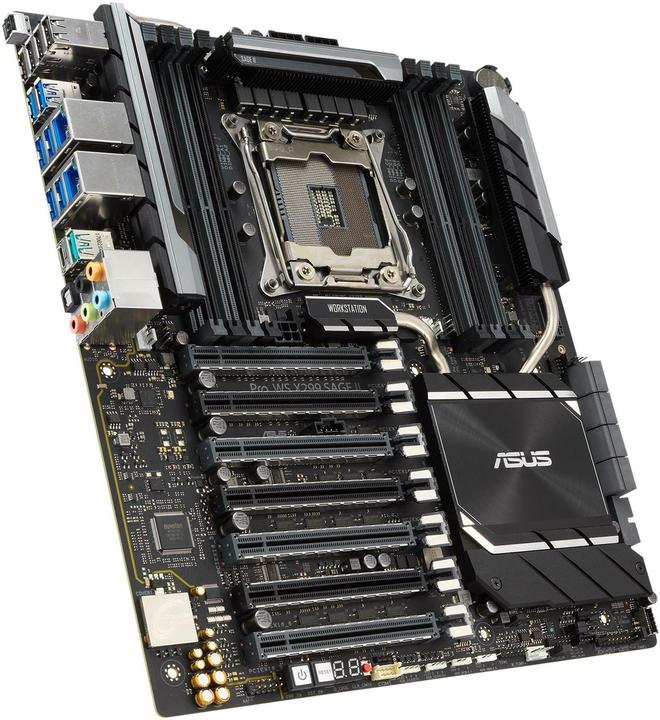 Actual product image ASUS PRO WS X299 SAGE II (LGA 2066, Intel X299, SSI CEB)