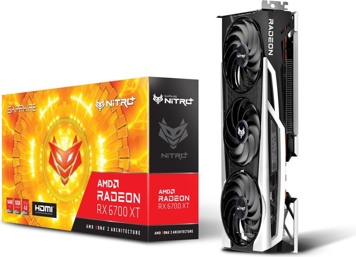 Produktbild Sapphire Radeon RX 6700 XT Nitro+ (12 GB)